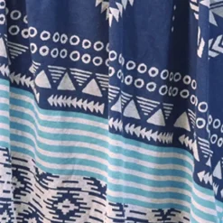 Linnea Drap de plage rond 180 cm INCA Bleu