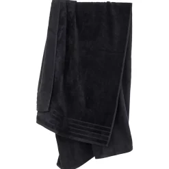Serviette De Bain|Linnea Drap de plage 90x160 cm KUPARI noir