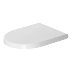 Duravit Starck 3 Abattant de toilette avec frein de chute, Duroplast (006389)