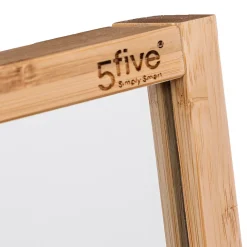 Miroir Simple|5Five Echelle en bambou avec miroir l.41 x H.160 cm