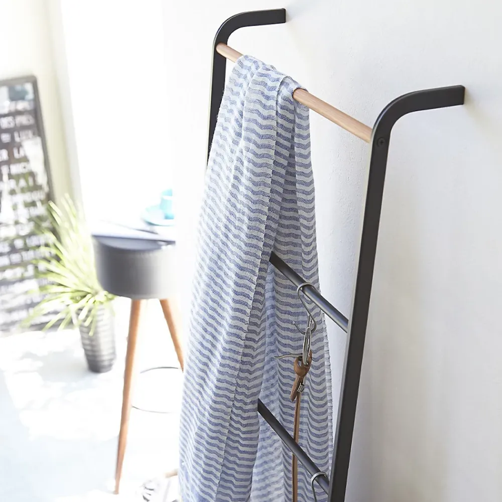 Etagère Salle De Bains|Calicosy Echelle porte serviettes avec 6 barreaux - H160 cm
