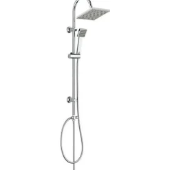 Colonne De Douche Thermostatique|Rousseau Edouard - Colonne de douche sans robinetterie SOTO - Finition Chromée