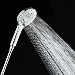 Colonne De Douche Thermostatique|Edouard Rousseau - Colonne de Douche Thermostatique ARS Tablette - Mitigeur à Corps Froid - Douchette 3 Jets - Chromé