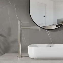 Edouard Rousseau - Mitigeur lavabo haut SCRIPY - Butée éco stop - Vidage clic clac inclus - 3 coloris disponibles