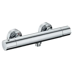 Robinet De Douche|Edouard Rousseau - Mitigeur thermostatique de douche AKILA - Corps froid - Débit 9,5 L par minute - 7 coloris disponibles