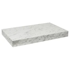 Egger Naturel plan vasque 103,5x8x50 cm, blanc effet marbre (DO10050MCB)