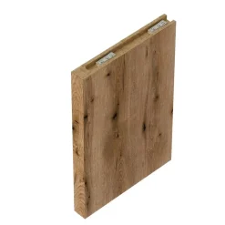 Plan De Travail Salle De Bains|Kiamami Valentina Elément Vertical H30cm Pour Étagères De Lavabo En Chêne Naturel