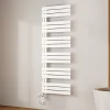 EMKE Radiateur Sèche-Serviettes Électrique 1599x600 mm, Blanc 1000W, WiFi, Modes Intelligents, Détection Fenêtre