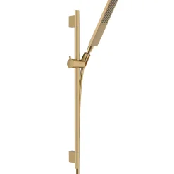 Pommeau De Douche, Flexible Et Barre De Douche|Hansgrohe Ensemble barre de douche Unica S Puro + Flexible + Pommeau de douche Pulsify E Bronze Brossé
