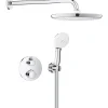 Colonne De Douche Encastrable|Grohe Ensemble de douche - Grohtherm - - Avec tempesta 250 - 2 jets