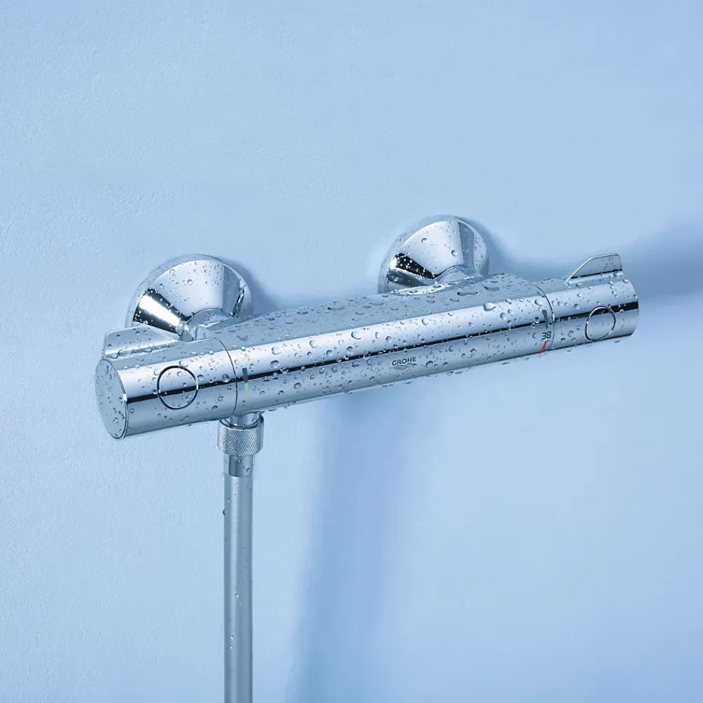 Colonne De Douche Sans Robinetterie|Grohe Ensemble de douche 2 jets avec barre -