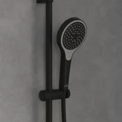 Villeroy & Boch Ensemble de douche 3 jets VILLEROY ET BOCH Verve Showers Noir mat