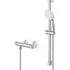Robinet De Douche|Grohe Ensemble de douche avec mitigeur thermostatique - - Grohtherm 500 - Tempesta
