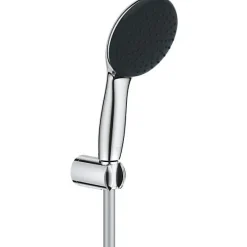 Pommeau De Douche, Flexible Et Barre De Douche|Grohe Ensemble de douche avec pommeau 1 jet Pluie, support et flexible 1,75m - Vitalio Start 110 27944001 - Economie d'eau