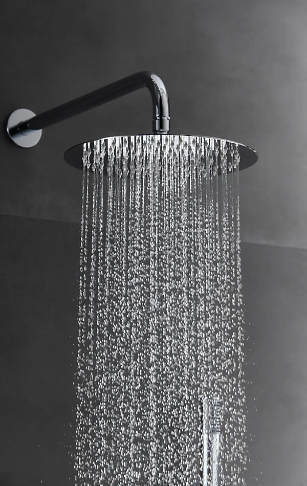 Colonne De Douche Encastrable|Imex Products Ensemble de douche CURVED à encastrer - mitigeur monocommande Chromé BrillantChroméNoir matCanon de fusilOr brosséOr rose brossé