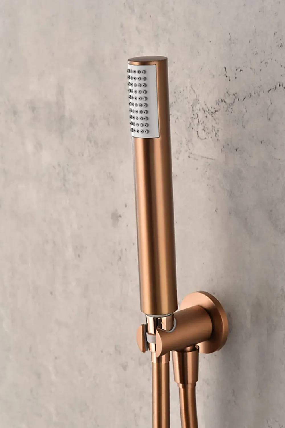 Colonne De Douche Encastrable|Imex Products Ensemble de douche CURVED à encastrer - Thermostatique Or rose brosséChroméNoir matCanon de fusilOr brosséOr rose brossé Ensemble