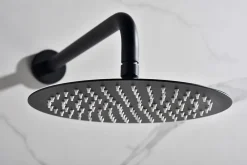 Colonne De Douche Encastrable|Imex Products Ensemble de douche CURVED à encastrer - Thermostatique Noir (mat)ChroméNoir matCanon de fusilOr brosséOr rose brossé Ensemble enc