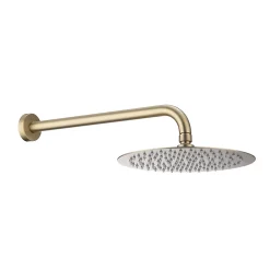 Colonne De Douche Encastrable|Poalgi Ensemble de douche encastré mécanique 2 voies SKY BATH or brossé PVD Inox S304 série SOUL