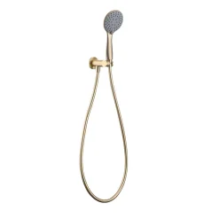 Colonne De Douche Encastrable|Poalgi Ensemble de douche encastré mécanique 2 voies SKY BATH or brossé PVD Inox S304 série SOUL