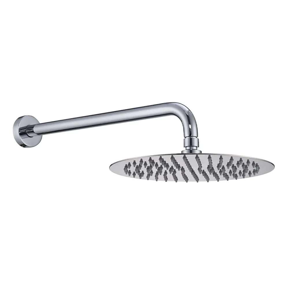 Poalgi Ensemble de douche encastré mécanique 2 voies SKY BATH chromé Inox S304 série SOUL
