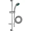 Jacob Delafon Ensemble de douche monojet ECO avec barre 60cm et flexible 175cm - - E14320-CP