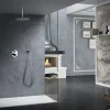 Colonne De Douche Encastrable|Imex Products Ensemble de douche STICK à encastrer - mitigeur monocommande Chromé Brillant Ensemble encastré douchette + tête de douche