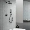 Colonne De Douche Encastrable|Imex Products Ensemble de douche TOUCHER à encastrer - Mitigeur monocommande Canon de fusil Ensemble encastré douchette + tête de douche