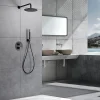 Colonne De Douche Encastrable|Imex Products Ensemble de douche TOUCHER à encastrer - Mitigeur thermostatique Canon de fusil Ensemble encastré douchette + tête de douche
