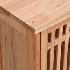 Vidaxl Ensemble de meubles de salle de bain 3 pcs Bois massif de noyer