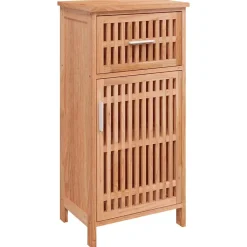Vidaxl Ensemble de meubles de salle de bain 5 pcs bois massif de noyer