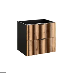 Meuble Vasque|Otitec Ensemble de meubles sous vasque - 60 cm - avec Vasque - WOTANIA