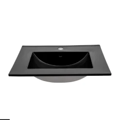 Meuble Vasque|Otitec Ensemble de meubles sous vasque - 60 cm - avec Vasque - WOTANIA