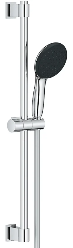 Colonne De Douche Sans Robinetterie|Grohe Ensemble douchette 1 jet + flexible + barre chrome, Vitalio Start