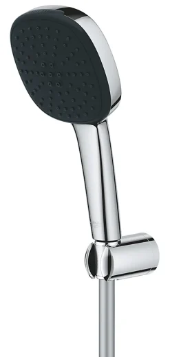 Grohe Ensemble douchette 2 jets + support + flexible chrome, Vitalio Comfort 100