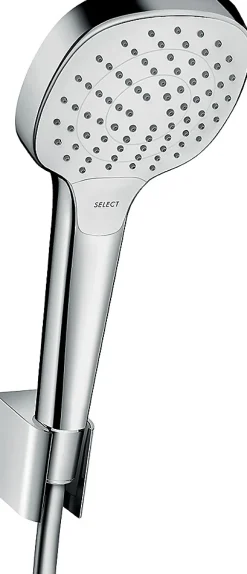 Hansgrohe Ensemble douchette 3 jets et flexible chromé MySelect E