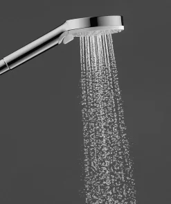 Pommeau De Douche, Flexible Et Barre De Douche|Hansgrohe Ensemble douchette 2 jets et flexible chromé Crometta