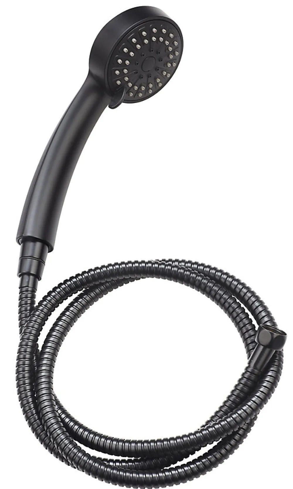 Pommeau De Douche, Flexible Et Barre De Douche|Edouard Rousseau Ensemble douchette et flexible noir Manolia