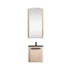 Lave-Mains|Mob-In Ensemble lave-mains d'angle SKINO suspendu avec armoire miroir
