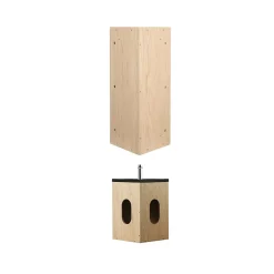 Lave-Mains|Mob-In Ensemble lave-mains d'angle SKINO suspendu avec armoire miroir