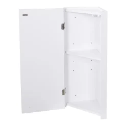 Mob-In Ensemble lave-mains d'angle SKINO + vasque + armoire de toilette