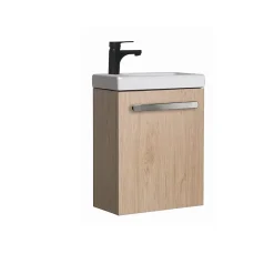 Mob-In Ensemble lave-mains suspendu NEVADA avec robinet noir