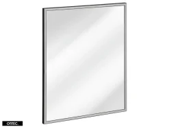 Otitec Ensemble meuble de salle de bain de 80 cm - avec plan - avec vasque - avec Miroir - LIVA OAK