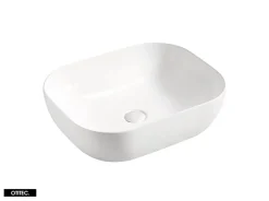 Otitec Ensemble meuble de salle de bain de 80 cm - avec plan - avec vasque - avec Miroir - LIVA OAK