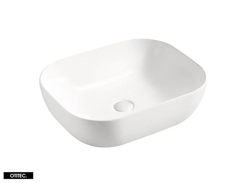 Otitec Ensemble meuble de salle de bain de 80 cm - avec plan - avec vasque - avec Miroir - LIVA OAK