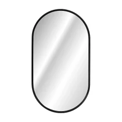 Petits-Meubles Ensemble meuble double vasque 140cm 2 niches miroirs LED colonne et 3 armoires murales Gaia Bois et Noir - Vasque Noir
