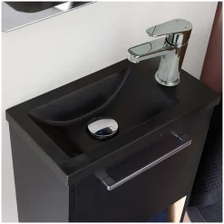 Lave-Mains|Mob-In Ensemble meuble lave-mains NIKA + robinet