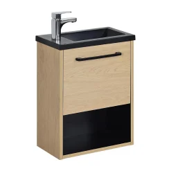Mob-In Ensemble meuble lave-mains NIKA + robinet