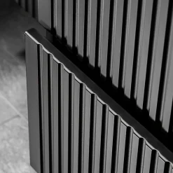 Ensemble Meuble De Salle De Bains|Petits-Meubles Ensemble meuble simple vasque 80cm et colonne Adriel Noir et Bois