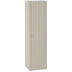Petits-Meubles Ensemble meuble simple vasque encastree 80cm et colonne Izae Cachemire
