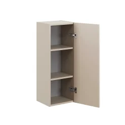 Ensemble Meuble De Salle De Bains|Petits-Meubles Ensemble meuble simple vasque encastree 80cm et colonne Azel Cachemire